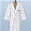 Majestic Monogrammed Bath Robe with Hood