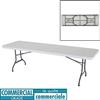 Lifetime® 243.8-cm (8-ft.) Commercial Folding Table 4-pk White
