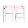 BLUELINE 2013 Pink Bilingual Weekly Pocket Book