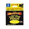 ARROW 1250 Pack 9/16" Staples, for T50 Stapler