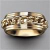 Tradition®/MD Men's Yellow Chain Inlay Wedding Band
