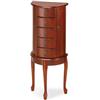 Cherry Finish Jewellery Armoire