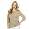 ATTITUDE® JAY MANUEL Open Weave Knit Sweater