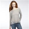 Kensie® Long Sleeve Mini Rope Knit Sweater