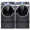 Samsung 5.2. Cu. Ft. Steam Washer and 7.5 Cu. Ft. Steam Dryer - Charcoal
