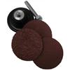 BENCHMARK 3 Pack 2" Assorted Grit Aluminum Oxide Grinder Discs