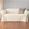 Sure Fit(TM/MC) 'Donovan' Cotton Duck Loveseat Slipcover