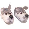 Grey Wolf Women's Slippers