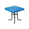 UltraSite 36 inch Commercial Square Table- Blue