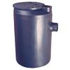 Bur-Cam 18 Inch X 30 Inch Lid & Sewage Basin With 2'' Discharge / 3'' Vent