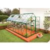 Palram Deluxe Nature Series Greenhouse, Green - 6 Feet x 14 Feet