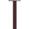 Architectural Mailboxes Oil Rubbed Bronze Basic In-ground Round Post
