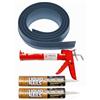 Tsunami Seal 16 ft. Gray Garage Door Threshold Kit