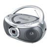 Coby Portable CD Player with AM/FM Radio - Silver