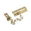 3-1/2" Solid Brass Deluxe Door Chain Guard