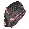 RAWLINGS Right Hand 12" Black Baseball Glove