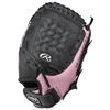 RAWLINGS Left Hand 10.5" Black/Pink Baseball Glove