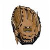 WILSON SPORTS Left Hand 11" Black/Brown Fielders Baseball Glove