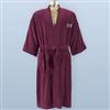 Majestic Monogrammed Judo-Style Bath Robe in Terry and Velour