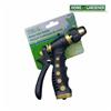 HOME GARDENER Adjustable Insulated Grip Metal Hose Nozzle