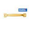 BUILDER'S HARDWARE 4-3/4" Brass Screen Door Handle