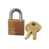 MASTER LOCK 2 Pack Keyed Alike 3/4" Solid Brass Padlocks