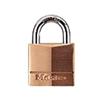 MASTER LOCK 40mm Brass 4 Keyed Alike Padlocks