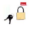 HOME 1-1/2" Keyed Alike Brass Padlock