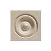 Ornamental Mouldings White Hardwood Bull'S Eye Corner Block - 2-1/2 x 2-1/2 Inches