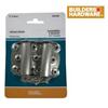 BUILDER'S HARDWARE 2 Pack 3" Stainless Steel Screen Door Hinges