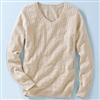 Tradition Country Collection®/MD Cable Knit V-neck Sweater