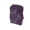 Optex® Digital camera pouch - purple with flower design