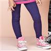 Nevada®/MD Little Girls Cable-Knit Leggings With Jacquard Butterfly Design