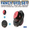 iCan Fancy UFO set - laptop cooling ball with 4 ports USB hub- black