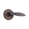 WEISER LOCK Venetian Bronze Galiano Dummy Door Lever