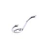 5-1/2" Brushed Chrome Heavy Duty Single Hat/Coat Hook