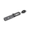 9-3/8" Black Heavy Duty Hinge Hasp