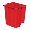 RUBBERMAID Red Wave Brake Dirty Water Mop Bucket