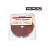 BENCHMARK 5 Pack 120 Grit 4" x 5/8" Fibre Discs