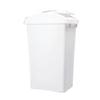 RUBBERMAID White Swing Top Garbage Can