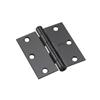 2 Pack 3" Black Butt Hinges