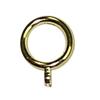 LEVOLOR 7 Pack 1" Gold Plastic Cafe Rings, with Eyelet