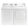 Whirlpool 3.9 Cu. Ft. Top Load Washer and 7.0 Cu. Ft. Electric Dryer - White