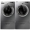 Samsung 4.3 Cu. Ft. Front-Load Steam Washer with 7.3 Cu. Ft. Steam Dryer