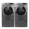 Samsung 4.6 Cu. Ft. Front Load Steam Washer with SpeedSpray and 7.4 Cu. Ft. Steam Dryer