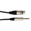 Digiflex XLRF Female To 1/4" Cable (N10-XFS)