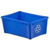 Orbis Blue Under-Desk Legal Recycling Bin