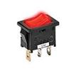 Pilot Automotive Red Mini Rocker Switch