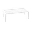 Wire Plate Shelf, White