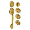 Shlage Polished Brass Handle Set